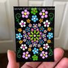 Flower Mandala Dot Art ACEO