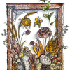 Potpourri Flowered Frame