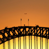 Sunset Over Sydney Harbor Bridge