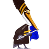 Pelican with flute