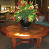 Flowers on table