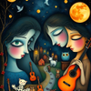 Moonlit Village Dreams 6