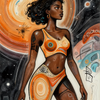 Afrofuturistic Space Explorer