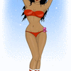 Christmas Pin Up Girl by Calvin Innes