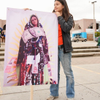 Karen Muro Aréchiga & virgin Mary of Guadalupe