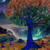 Ventiusa Tree with Corian Monk 1