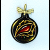 Emerald & Ruby Jeweled Dragon Eye Ornament
