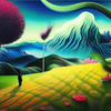 Landscape abstract