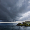 Storm over Giant's Causeway