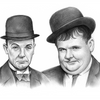 Laurel and Hardy