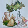 Cat and Rice Dumpling