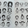 Faces sketchs