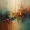 Earth & Echoes – Textured Abstract Landscape