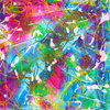 490. Sunshine in the blue skies, original painting. 40*40*2,5cm, acrylic on canvas, 2023