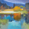 Reflections 24×22 oil
