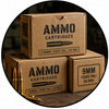 cardboard ammo boxes