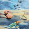 The Nuts Can't believe their eye. (while the fisrt ladybug stands by.