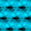 Blue-ish Turquoise Mosaic Blur Pattern ~ 6.16.24.3