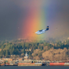 Seaplane and Rainbow