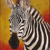 SOLD - Grooved Sunset -Zebra
