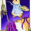 ACEO (2.5x3.5 inch) Hamster Painting