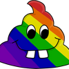 Rainbow Poop Emoji