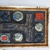 Jesus Tau Power Cross Contemporary Pottery by Gomolka Art Studio