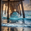 Morning Rays Beneath the Pier