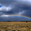 Double Rainbow Taggart Lake Trailhead/GTNP