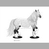 Dappled Gypsy Cob Ink Stippling