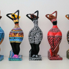 Sculpture acrylic painted Mirit Ben-Nun