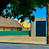 Street Scene with Dark Door