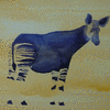 Okapi - Watercolor