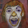 SCEAMING CLOWN