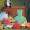 still life with panda