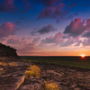 Ubirr Rock Lookout at Sunset In Kakadu National Park