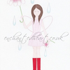 Fairy and Pink Daisy Umbrella