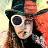 johnny depp/tim burton portrait