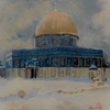 Winter Landscape of Al-Aqsa