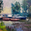 Ships on the river