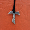 Power Tau Cross Cross, Heavy Sterling Silver  for a Men who fights against global  evil .Mir Gomolka