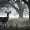 Deer at Sunrise