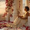 Where Roses Meet the Evening Light