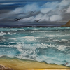 SMALL SEASCAPE  OIL