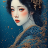 Gold Blossom Crown