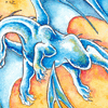 Dragon in flight
