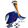 Soccer pelican