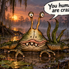 Observation from the swamp creature