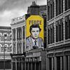 John Hume's PEACE mural