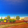 J D 4020 Tractor & J D 6 row 7000 Planter 1960's -70's